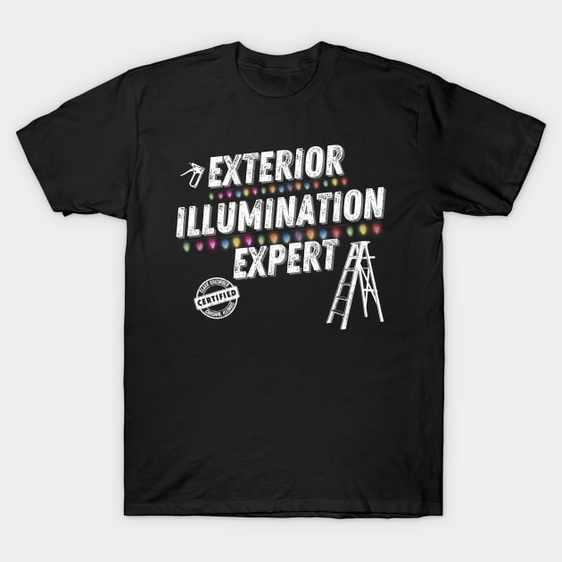 Exterior Illumination Expert T-Shirt by Eighties Flick Flashback